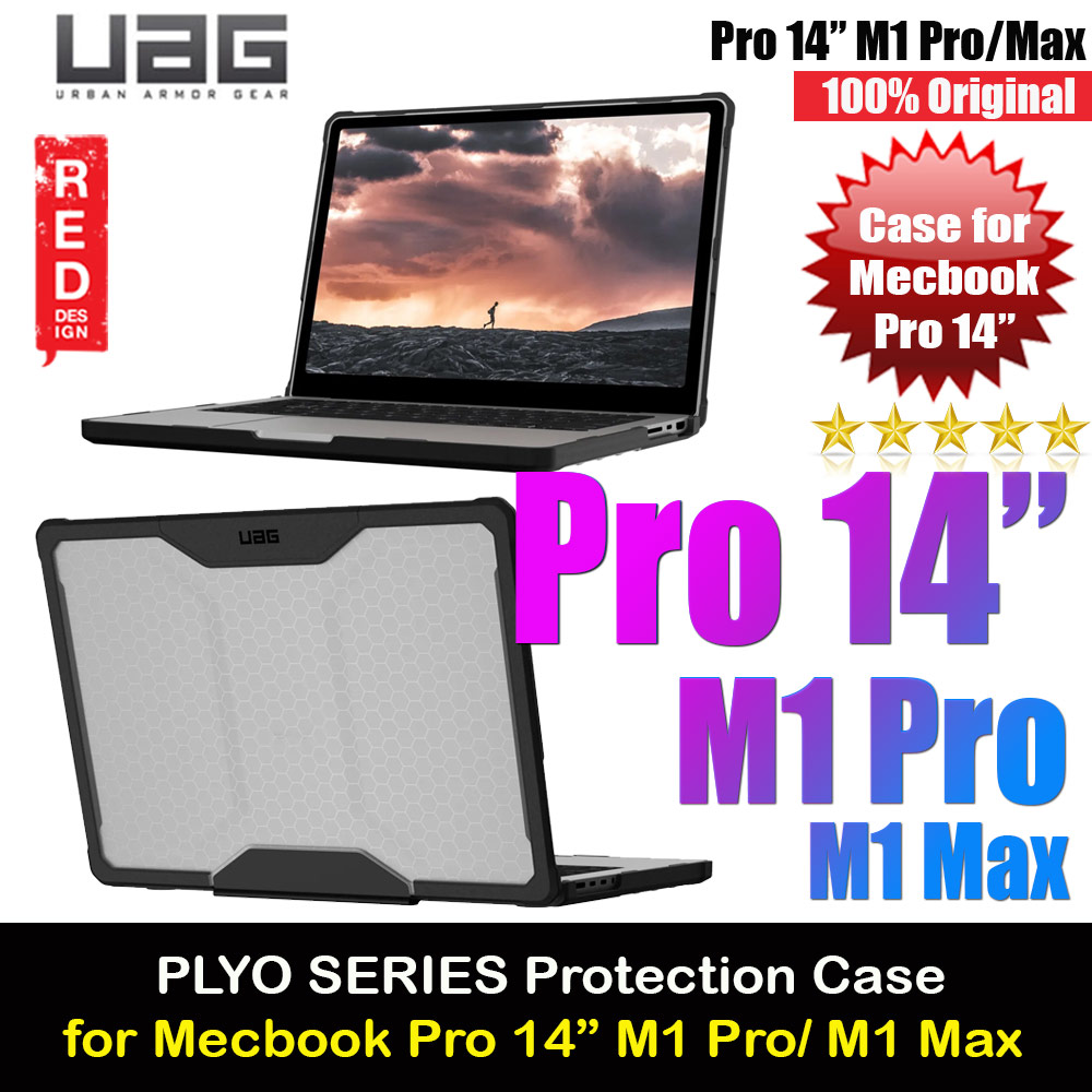 Picture of UAG Plyo Series Drop Protection Cover Casing Case for Macbook Pro 14 M1 Pro M1 Max 2021 A2442 (Ice Black) Apple Macbook Pro 14.2 2021- Apple Macbook Pro 14.2 2021 Cases, Apple Macbook Pro 14.2 2021 Covers, iPad Cases and a wide selection of Apple Macbook Pro 14.2 2021 Accessories in Malaysia, Sabah, Sarawak and Singapore 