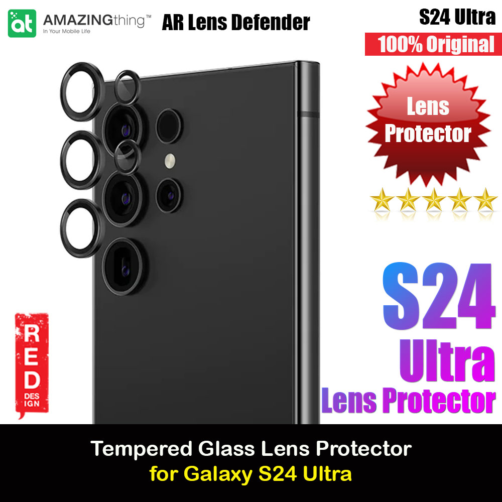 Picture of AMAZINGThinng AR Lens Frame Tempered Glass Protector for Galaxy S24 Ultra 6.7 (Black) Samsung Galaxy S24 Ultra- Samsung Galaxy S24 Ultra Cases, Samsung Galaxy S24 Ultra Covers, iPad Cases and a wide selection of Samsung Galaxy S24 Ultra Accessories in Malaysia, Sabah, Sarawak and Singapore 