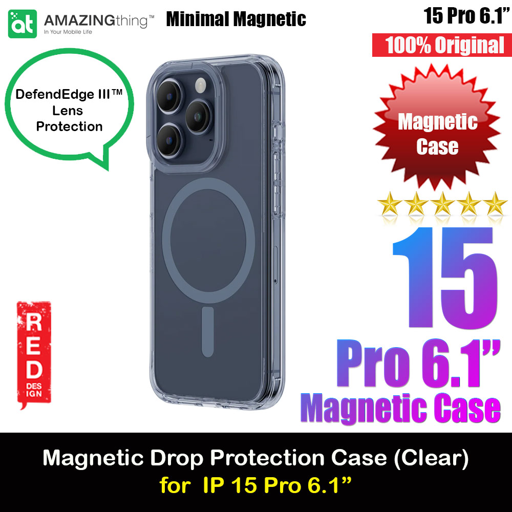 Picture of Amazingthing Minimal Magnetic Slim Protection Case for iPhone 15 Pro 6.1 (Dark Blue) Apple iPhone 15 Pro 6.1- Apple iPhone 15 Pro 6.1 Cases, Apple iPhone 15 Pro 6.1 Covers, iPad Cases and a wide selection of Apple iPhone 15 Pro 6.1 Accessories in Malaysia, Sabah, Sarawak and Singapore 