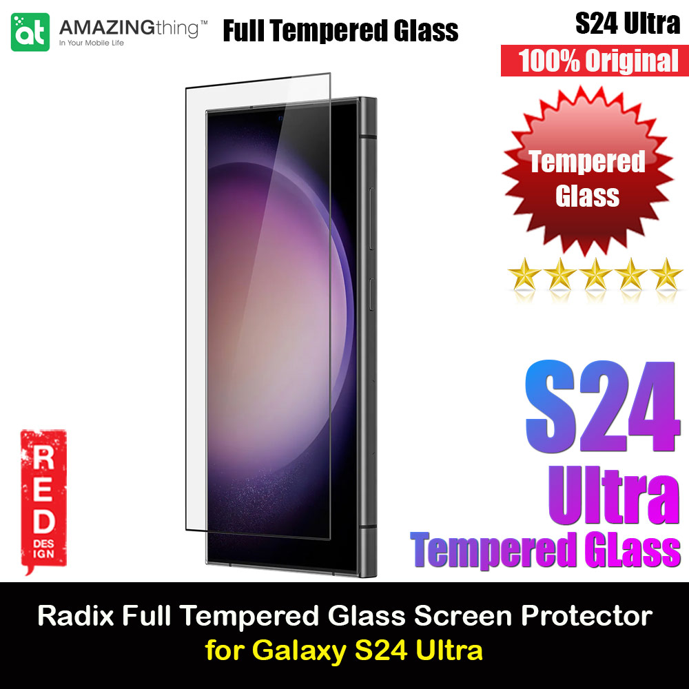 Picture of AMAZINGThinng Radix Full Tempered Glass Screen Protector for Galaxy S24 Ultra 6.7 (Clear) Samsung Galaxy S24 Ultra- Samsung Galaxy S24 Ultra Cases, Samsung Galaxy S24 Ultra Covers, iPad Cases and a wide selection of Samsung Galaxy S24 Ultra Accessories in Malaysia, Sabah, Sarawak and Singapore 