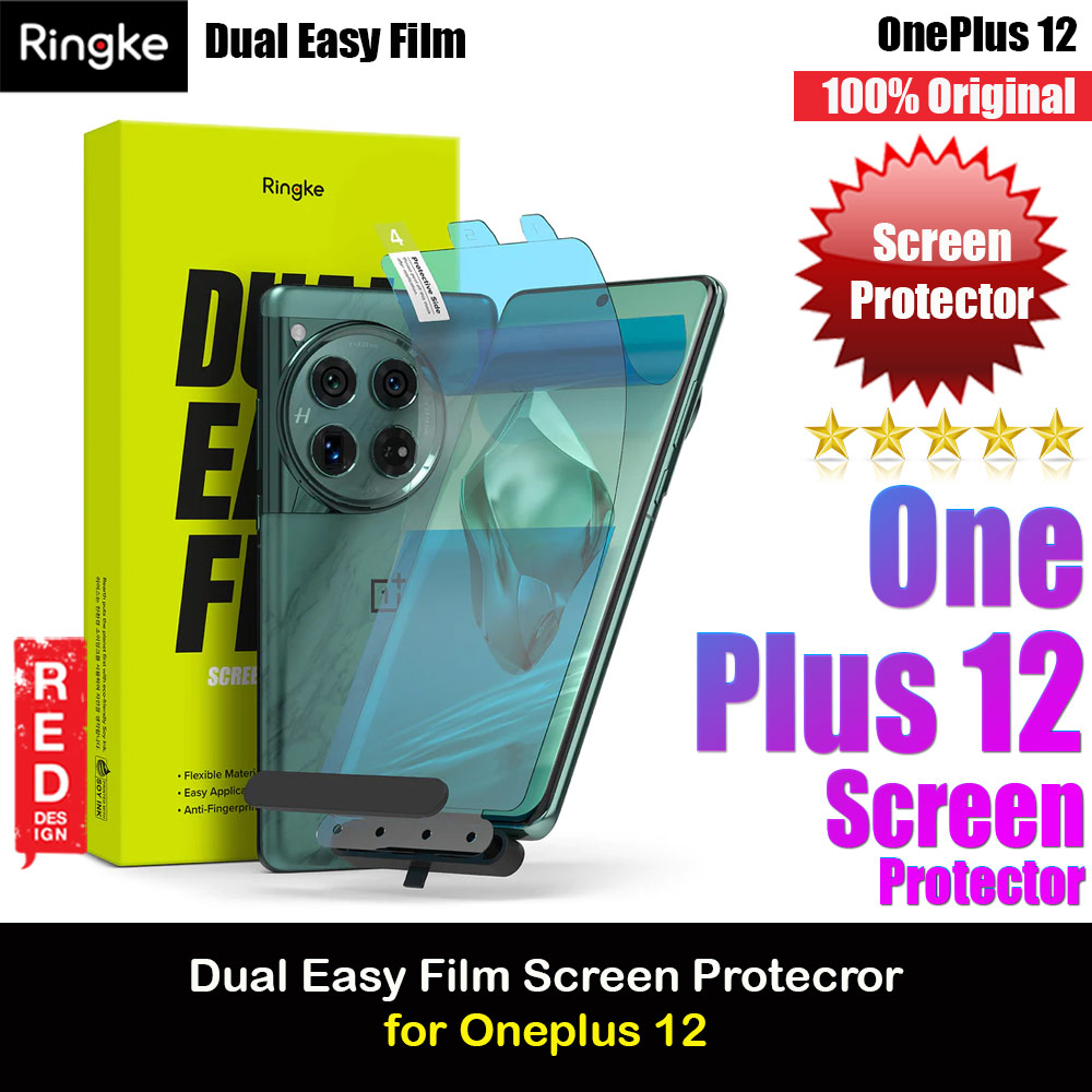 Picture of Ringke Dual Easy Flim Screen Protector for OnePlus 12 (Clear) 2pcs OnePlus 12- OnePlus 12 Cases, OnePlus 12 Covers, iPad Cases and a wide selection of OnePlus 12 Accessories in Malaysia, Sabah, Sarawak and Singapore 