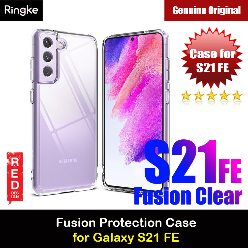 Picture of Ringke Fusion Clear Protection Case for Galaxy S21 FE (Clear) Samsung Galaxy S21 FE- Samsung Galaxy S21 FE Cases, Samsung Galaxy S21 FE Covers, iPad Cases and a wide selection of Samsung Galaxy S21 FE Accessories in Malaysia, Sabah, Sarawak and Singapore 