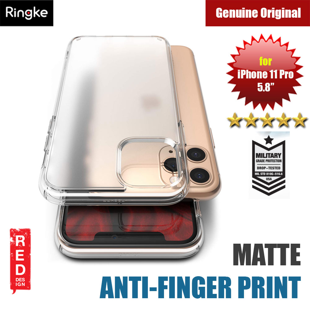 Picture of Ringke Fusion Matte Anti Fingerprint Extreme Tough Protection for Apple iPhone 11 Pro 5.8 (Matte Clear) Apple iPhone 11 Pro 5.8- Apple iPhone 11 Pro 5.8 Cases, Apple iPhone 11 Pro 5.8 Covers, iPad Cases and a wide selection of Apple iPhone 11 Pro 5.8 Accessories in Malaysia, Sabah, Sarawak and Singapore 