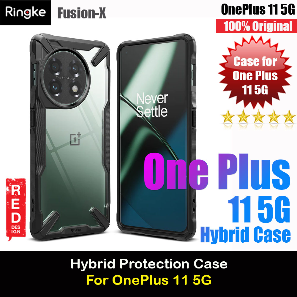 Picture of Ringke Fusion-X Drop Protection Case for One Plus 11 5G (Black) OnePlus 11 5G- OnePlus 11 5G Cases, OnePlus 11 5G Covers, iPad Cases and a wide selection of OnePlus 11 5G Accessories in Malaysia, Sabah, Sarawak and Singapore 