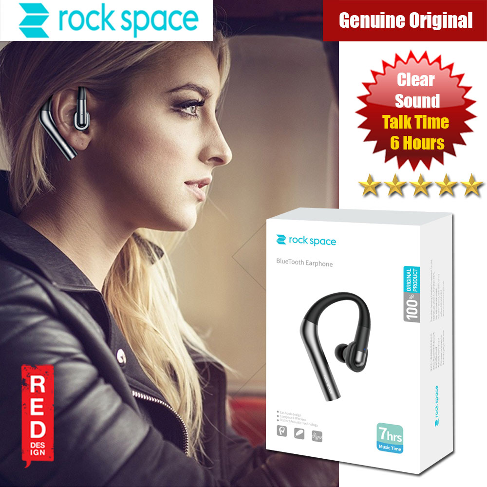 Picture of Rockspace D400 Bluetooth Wireless Earphone with for IOS Android Red Design- Red Design Cases, Red Design Covers, iPad Cases and a wide selection of Red Design Accessories in Malaysia, Sabah, Sarawak and Singapore 