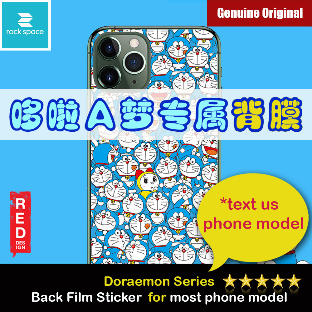 Picture of Rock Space Custom Made for All Phone Model Doraemon Series Back Film Protector Sticker for Any Phone Model (Doraemon 004) Apple iPhone 11 6.1- Apple iPhone 11 6.1 Cases, Apple iPhone 11 6.1 Covers, iPad Cases and a wide selection of Apple iPhone 11 6.1 Accessories in Malaysia, Sabah, Sarawak and Singapore 