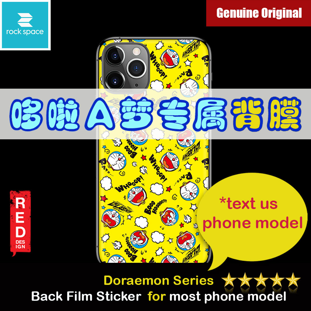 Picture of Rock Space Custom Made for All Phone Model Doraemon Series Back Film Protector Sticker for Any Phone Model (Doraemon 007) Apple iPhone 11 6.1- Apple iPhone 11 6.1 Cases, Apple iPhone 11 6.1 Covers, iPad Cases and a wide selection of Apple iPhone 11 6.1 Accessories in Malaysia, Sabah, Sarawak and Singapore 
