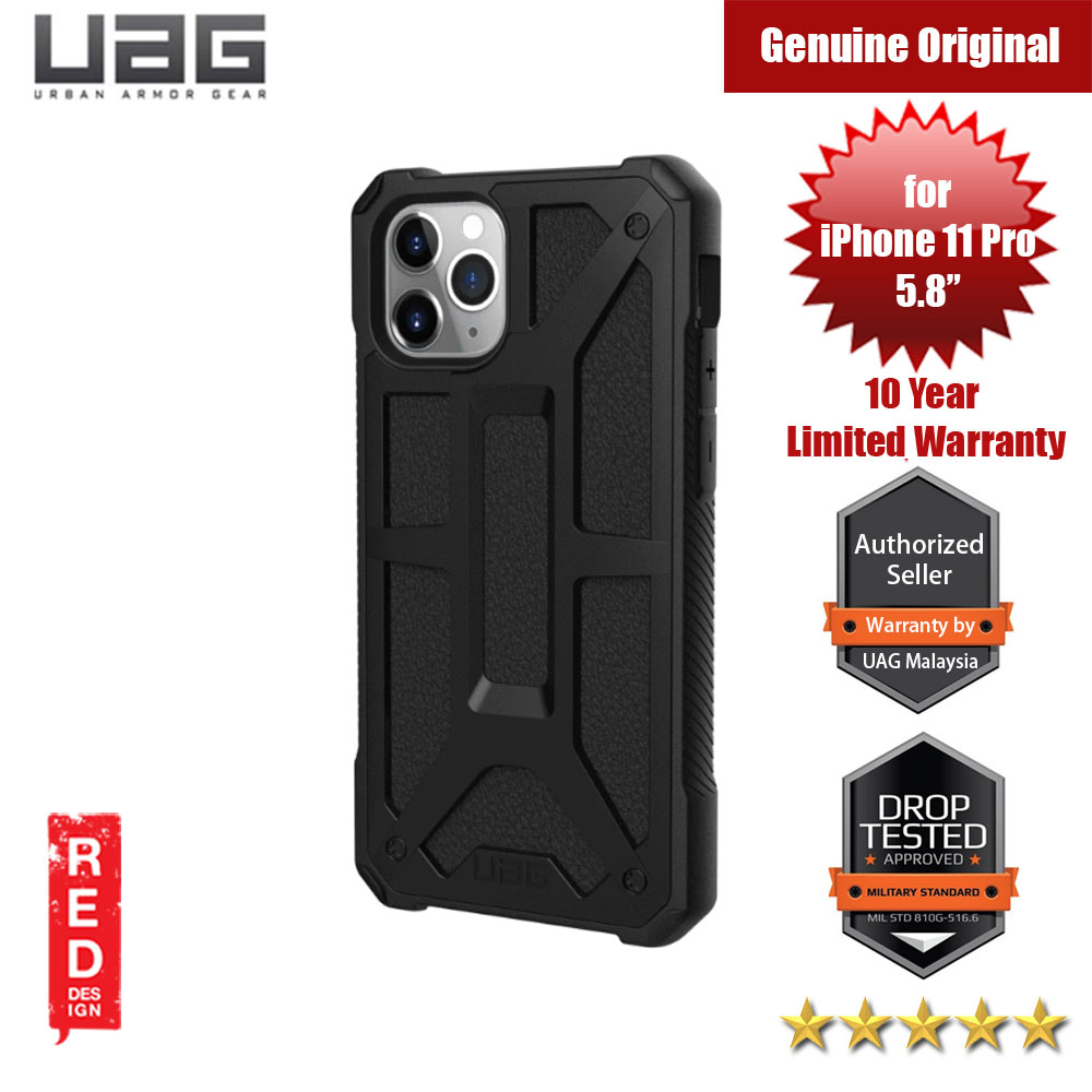 Picture of UAG Monarch Series Drop Protection Case for Apple iPhone 11 Pro 5.8 (Black) Apple iPhone 11 Pro 5.8- Apple iPhone 11 Pro 5.8 Cases, Apple iPhone 11 Pro 5.8 Covers, iPad Cases and a wide selection of Apple iPhone 11 Pro 5.8 Accessories in Malaysia, Sabah, Sarawak and Singapore 