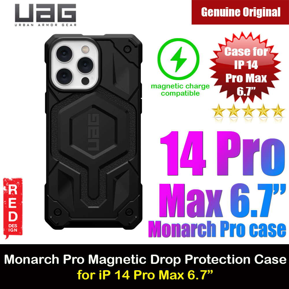 Picture of UAG Monarch Pro Magsafe Compatible Drop Proof Case for iPhone 14 Pro Max 6.7 (Black) Apple iPhone 14 Pro Max 6.7- Apple iPhone 14 Pro Max 6.7 Cases, Apple iPhone 14 Pro Max 6.7 Covers, iPad Cases and a wide selection of Apple iPhone 14 Pro Max 6.7 Accessories in Malaysia, Sabah, Sarawak and Singapore 