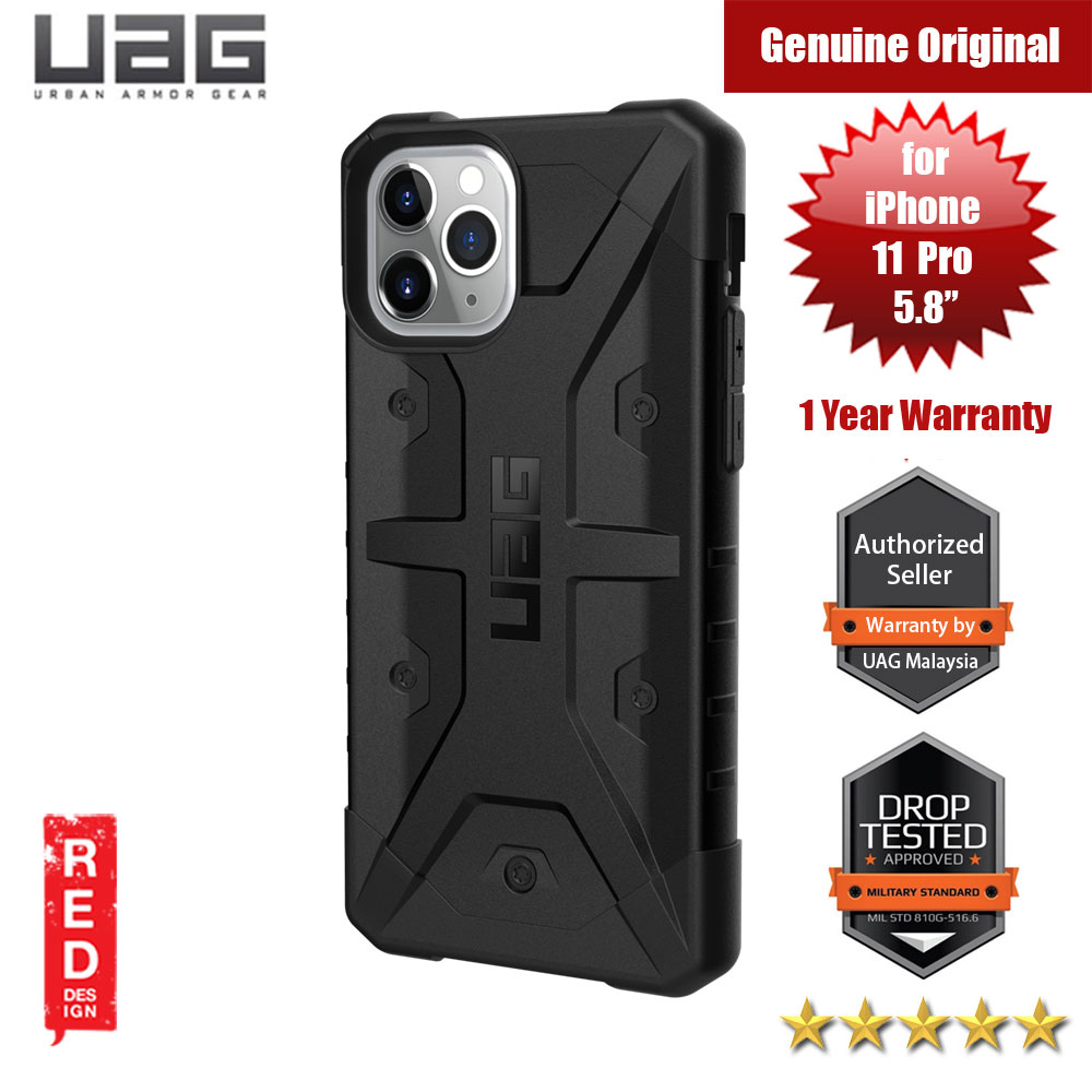 Picture of UAG Pathfinder Drop Protection Case for Apple iPhone 11 Pro 5.8 (Black) Apple iPhone 11 Pro 5.8- Apple iPhone 11 Pro 5.8 Cases, Apple iPhone 11 Pro 5.8 Covers, iPad Cases and a wide selection of Apple iPhone 11 Pro 5.8 Accessories in Malaysia, Sabah, Sarawak and Singapore 