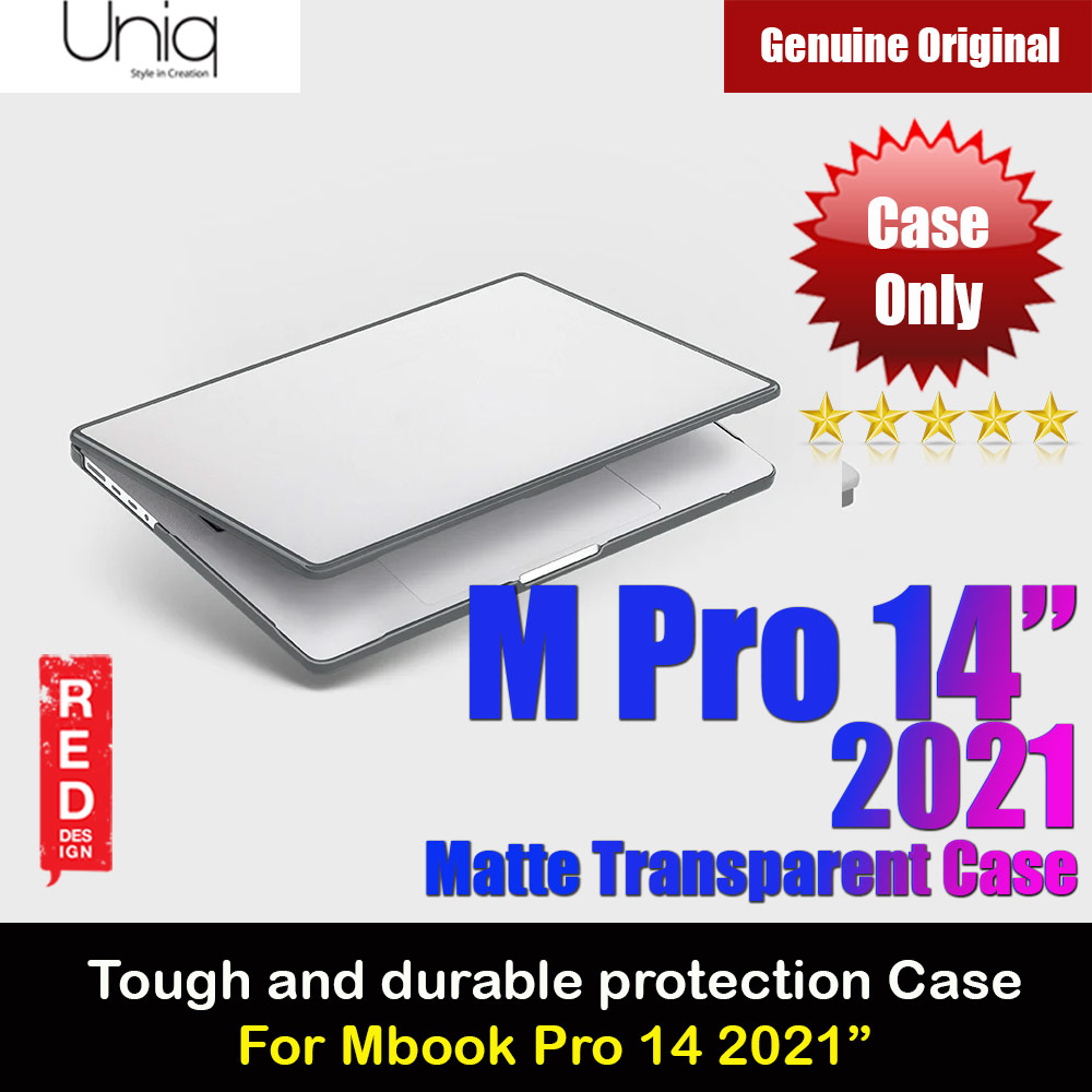 Picture of Uniq  Venture Tough Series Protection Case for Apple Macbook Pro 14" 2021 (Matte Clear) Apple Macbook Pro 14.2 2021- Apple Macbook Pro 14.2 2021 Cases, Apple Macbook Pro 14.2 2021 Covers, iPad Cases and a wide selection of Apple Macbook Pro 14.2 2021 Accessories in Malaysia, Sabah, Sarawak and Singapore 