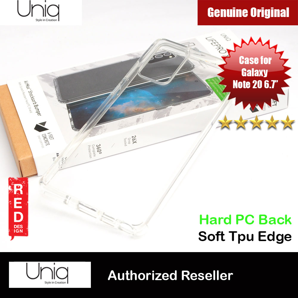Picture of Uniq Lifepro Extreme Protection Case for Samsung Galaxy Note 20 6.7 (Clear) Samsung Galaxy Note 20- Samsung Galaxy Note 20 Cases, Samsung Galaxy Note 20 Covers, iPad Cases and a wide selection of Samsung Galaxy Note 20 Accessories in Malaysia, Sabah, Sarawak and Singapore 