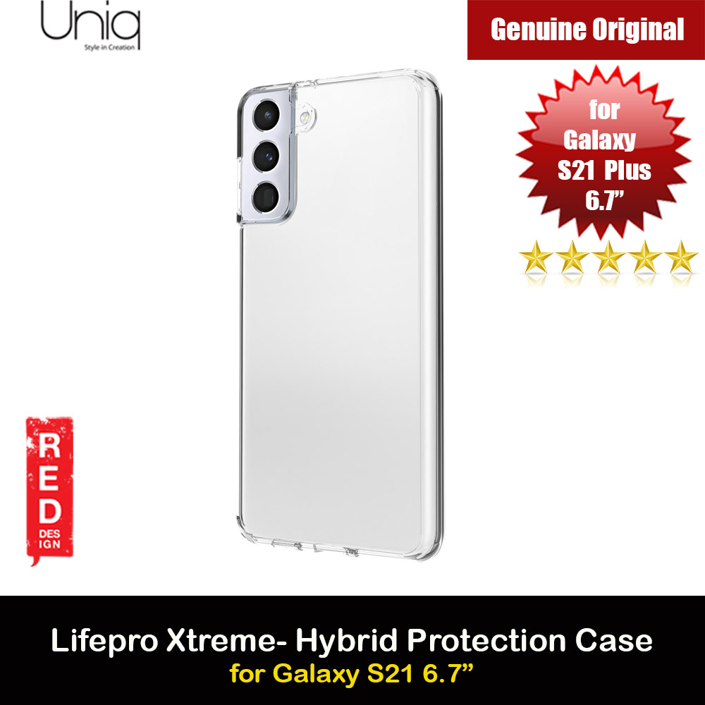 Picture of Uniq Lifepro Xtreme Ultra Protection Hybrid Case for Samsung Galaxy S21 Plus 6.7 (Crystal Clear) Samsung Galaxy S21 Plus 6.7- Samsung Galaxy S21 Plus 6.7 Cases, Samsung Galaxy S21 Plus 6.7 Covers, iPad Cases and a wide selection of Samsung Galaxy S21 Plus 6.7 Accessories in Malaysia, Sabah, Sarawak and Singapore 
