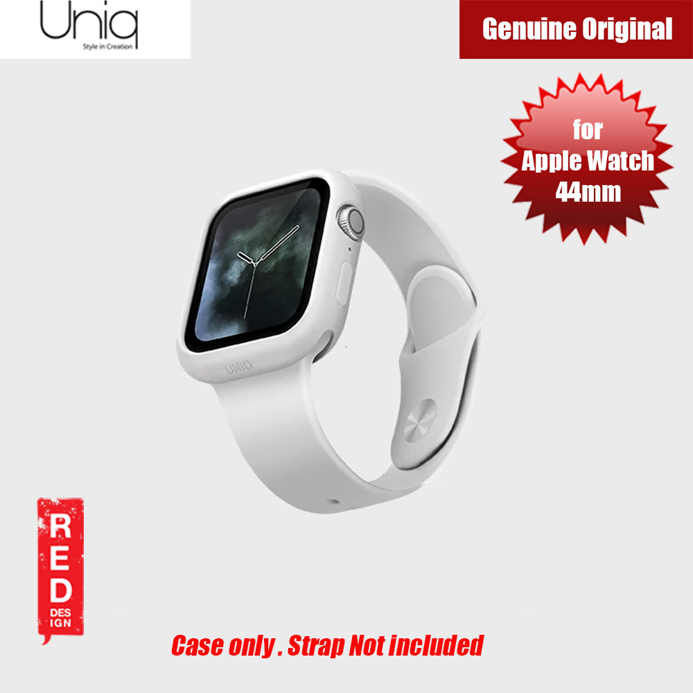 Picture of Uniq Lino Series Premium Liquid Silicone Case for Apple Watch Series 4 44mm (White) Apple Watch 44mm- Apple Watch 44mm Cases, Apple Watch 44mm Covers, iPad Cases and a wide selection of Apple Watch 44mm Accessories in Malaysia, Sabah, Sarawak and Singapore 