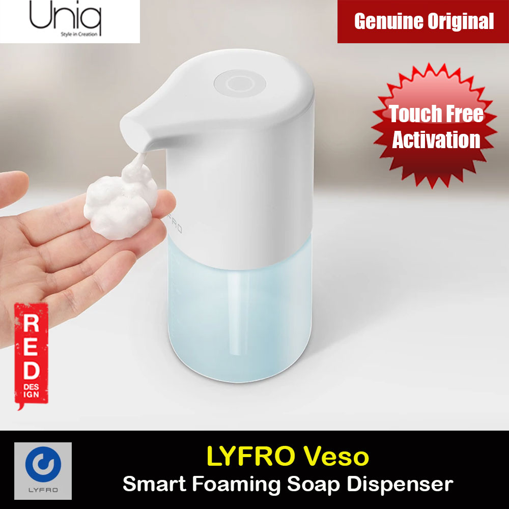 Picture of Uniq LYFRO Veso Smart Foaming Soap Dispenser Touch Free Soap Dispenser Red Design- Red Design Cases, Red Design Covers, iPad Cases and a wide selection of Red Design Accessories in Malaysia, Sabah, Sarawak and Singapore 