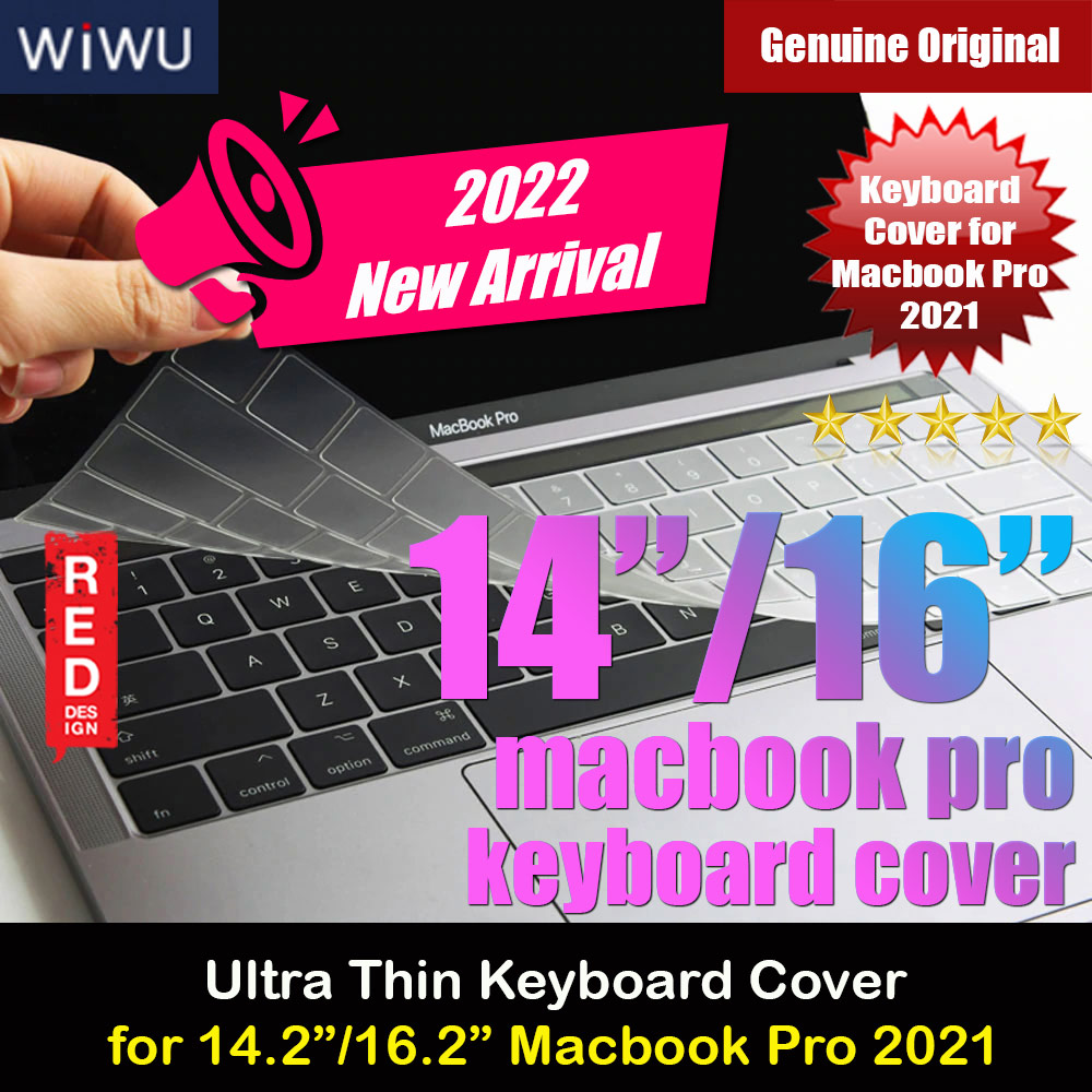 Picture of WIWU High Transparency Ultra Thin Keyboard Cover Protector for Macbook Pro 14.2" 2021 A2442 Macbook Pro 16.2" 2021 A2485 M1 Pro M1 Pro Max 2021 Apple Macbook Pro 14.2 2021- Apple Macbook Pro 14.2 2021 Cases, Apple Macbook Pro 14.2 2021 Covers, iPad Cases and a wide selection of Apple Macbook Pro 14.2 2021 Accessories in Malaysia, Sabah, Sarawak and Singapore 