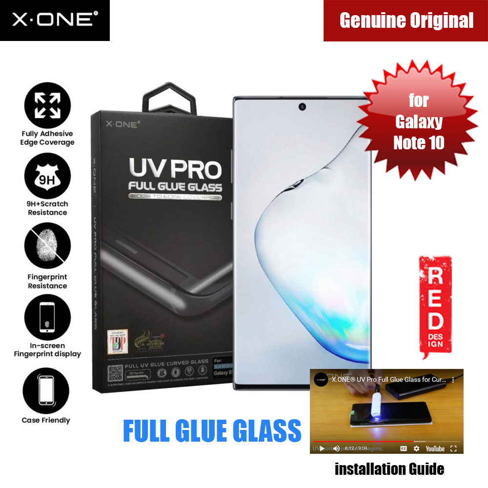 Picture of X.One UV Pro Full Glue Glass for Samsung Galaxy Note 10 (DIY apply glue) Samsung Galaxy Note 10- Samsung Galaxy Note 10 Cases, Samsung Galaxy Note 10 Covers, iPad Cases and a wide selection of Samsung Galaxy Note 10 Accessories in Malaysia, Sabah, Sarawak and Singapore 